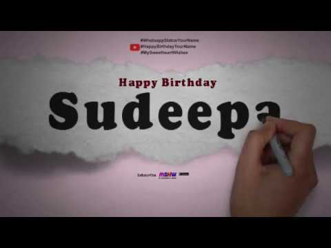 Happy Birthday Sudeepa | Whatsapp Status Sudeepa