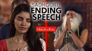 🔴 Sadhguru Ending Speech at Maha Shivaratri 2024 | #Mahashivratri2024