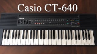 Video thumbnail for Casio Casiotone CT-640 Thrift Store $30 Pickup by Nonsonic