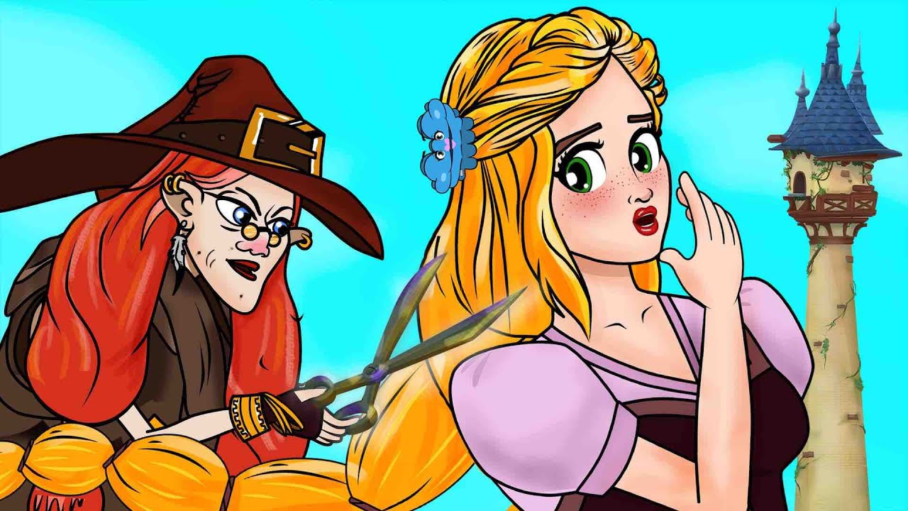 Rapunzel | Série Episódios 1-2-3-4-5-6  | Desenho animado infantil com @OsAmiguinhosTV