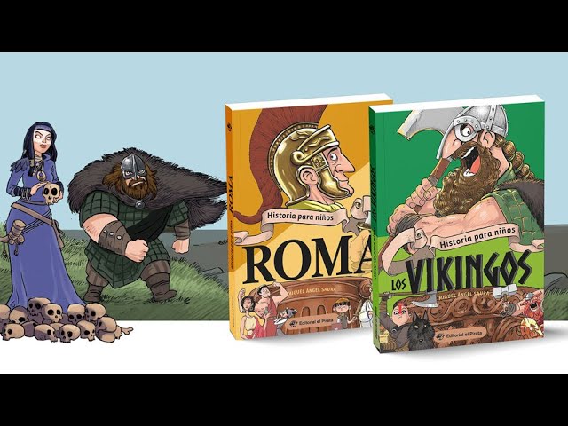 Vídeo relacionado con Los vikingos: Libro infantil con juegos y actividades extra / Únete a Carmen, Marco y el abuelo, y descubre la historia explicada como si fuera un cuento para niños y niñas (Locos por la historia)