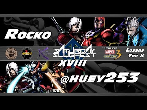 SS18 UMvC3 LT8 - Rocko (MAG-DAN-VER) vs @huey253 (ZER-DAN-HIR)