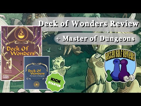 Deck of Wonders + Master of Dungeons Review & How To Play