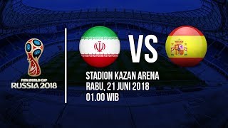 Jadwal Live Trans TV Pertandingan Piala Dunia 2018: Timnas Iran VS Spanyol
