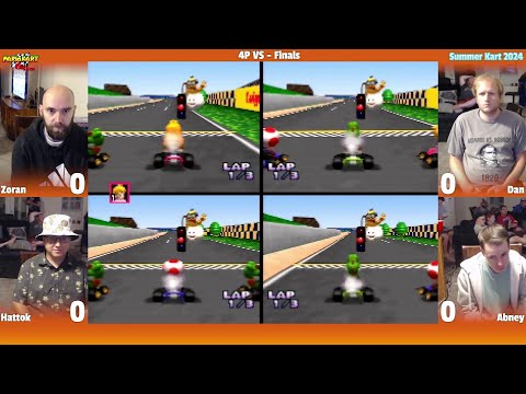 Mario Kart 64 Tournament - Summer Kart 2024 - Finals