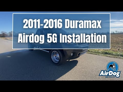 2011-2016 Duramax Airdog DF-165 & DF-100 5G installation