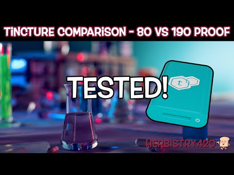 80 Proof vs 190 Proof Tincture Alcohol: 3 Key Facts