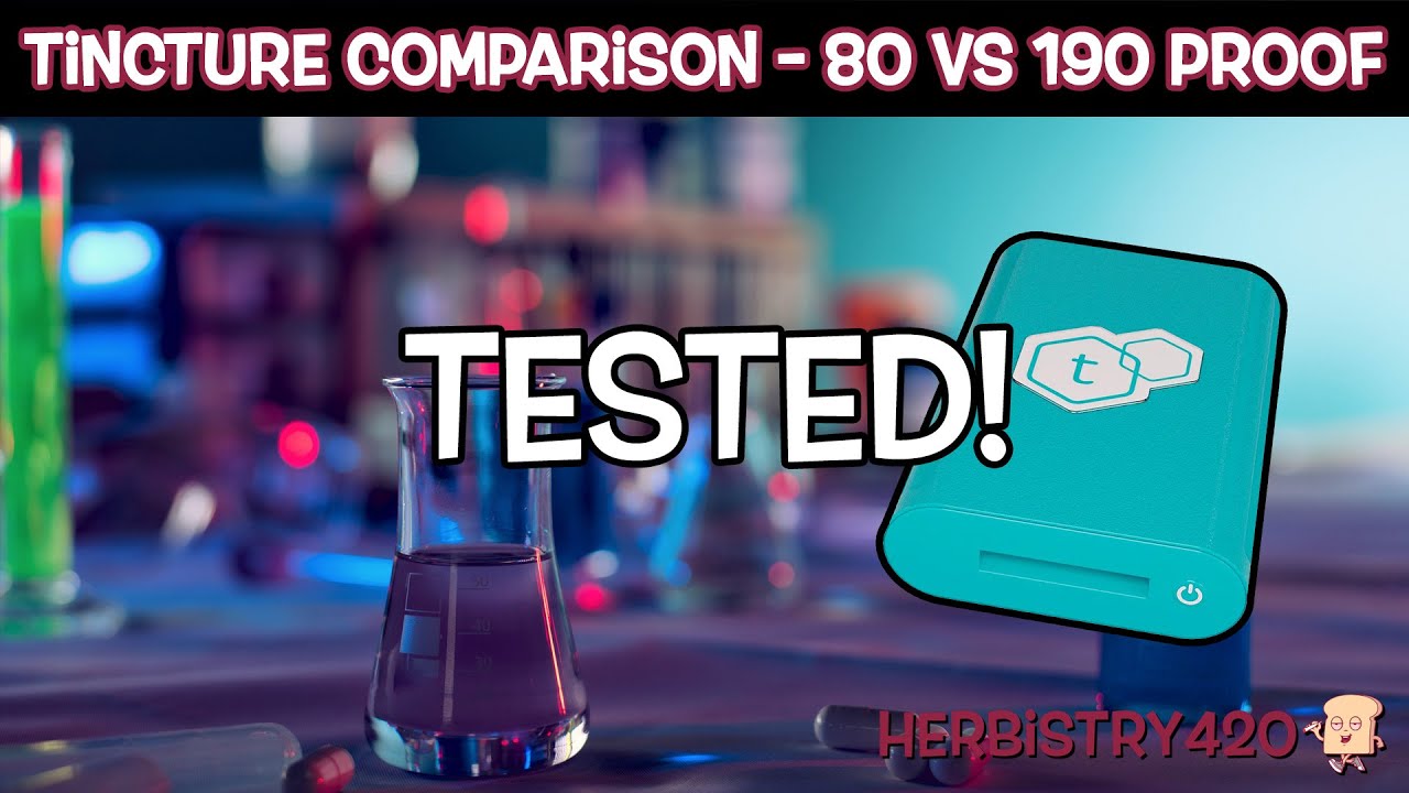 80 Proof vs 190 Proof Tincture Alcohol: 3 Key Facts