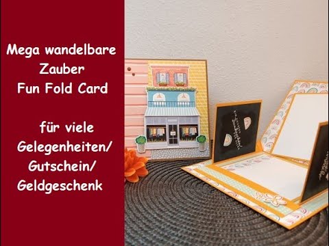 Mega wandelbare Zauber Pop-up Card - besondere Kartenform - Gutschein/Geldgeschenk - Stampin´ Up!®