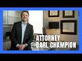 The Champion Firm - Meet Attorney Darl Champion