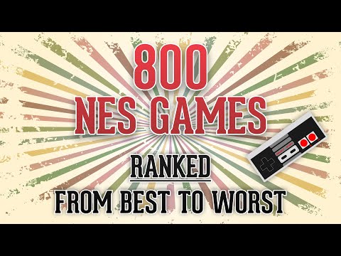 800 NES Games - Ranked from Best to Worst