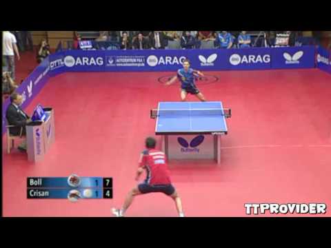 DTTL Play-Offs 2010: Timo Boll - Adrian Crisan