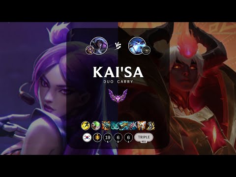 Kai'Sa ADC vs Xerath - KR Master Patch 12.23