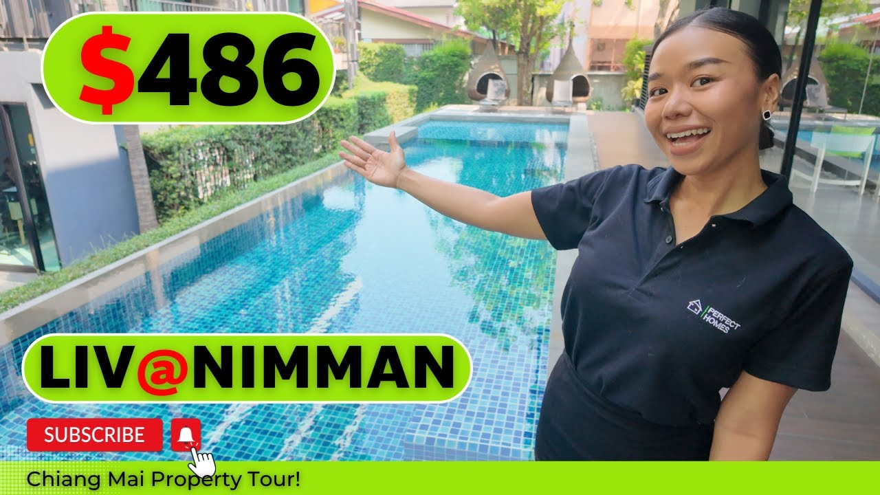 $486 GREAT LOCATION - GREAT FACILITIES Is this condo your next home in THAILAND? LIV@NIMMAN