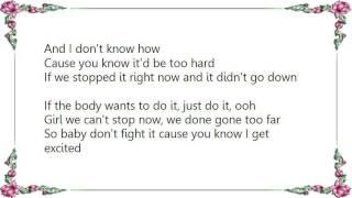 Babyface - Can't Stop Now Lyrics