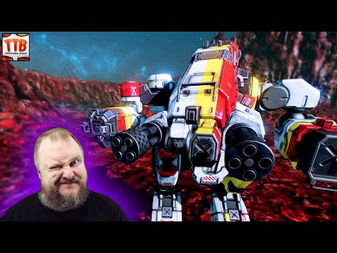 BLAZING HOT ROTARY AUTOCANNON ACTION! - Bushwacker - German Mechgineering #766 #mwo