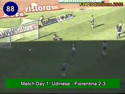 Gabriel Omar Batistuta - 184 goals in Serie A (part 3/6): 75-108 (Fiorentina 1996-98)