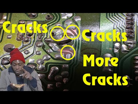 33" Hantarex Polo Arcade Monitor Repair #3 - Broken & Cracked Everywhere - Conversion to 25?"