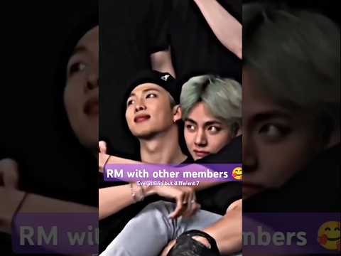 RM with other member vs Jin💜#shortsfeed #bts#shorts#rm#namjoon#namjin#jimin#tae#fyp#suga#ff#jk#jhope