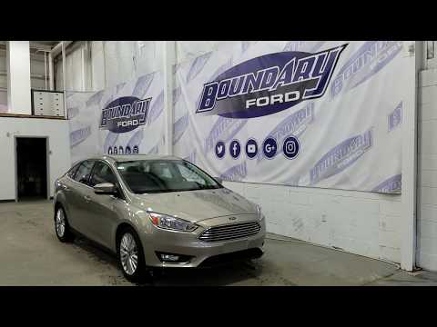 Preowned 2015 Ford Focus Titanium W/ 2.0L Engine, Leather, Remote Start Overview | Boundary Ford