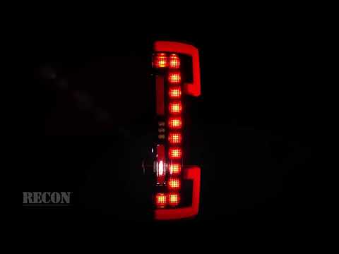 RECON 264299LEDBK Ford Superduty OLED TAIL LIGHTS
