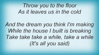 Acceptance - In The Cold Lyrics