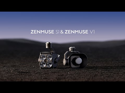 This is DJI Zenmuse S1 and V1 | Drone Spotlight and Speaker Payloads