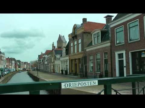 NETHERLANDS Bolsward, Friesland (hd-video)