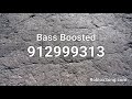 Bass Boosted Roblox ID - Roblox Music Code