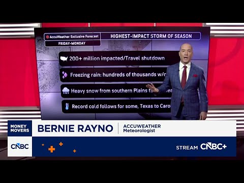 Winter storm may impact more than 200 million Americans