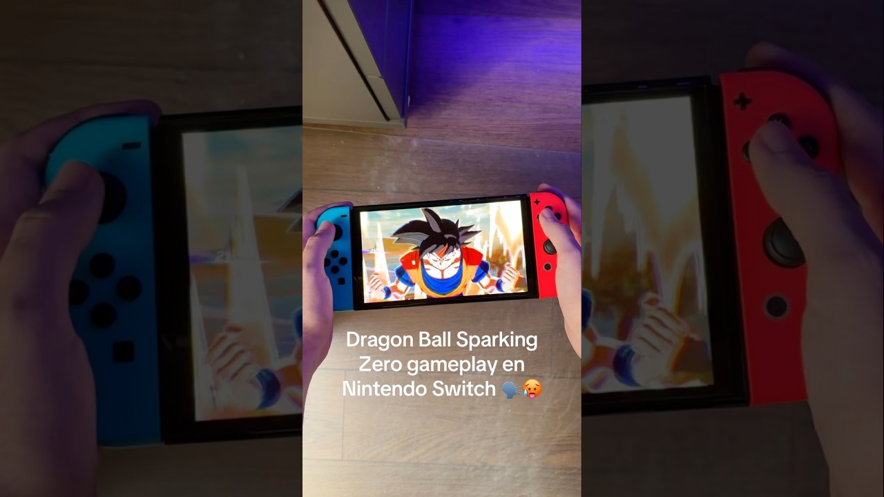 Dragon Ball Sparking Zero gameplay Nintendo Switch