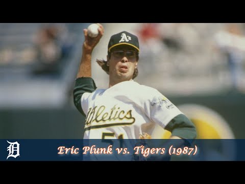 Oakland A's Pitching Performances Episode 21 - Eric Plunk vs. Tigers (1987)
