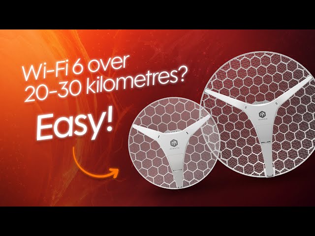 Access point Mikrotik LHG XL 5 ax 5 GHz 1200 Mbit/s Interno PoE 24,5 dBi video