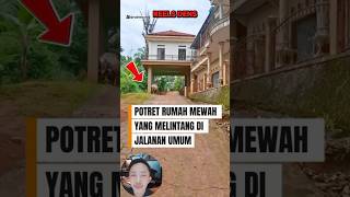 Download lagu House in the Middle of a Public Road ☝❗❗#shorts #videoshort #viralvideo mp3