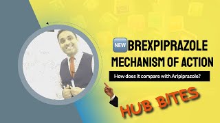 How is BREXPIPRAZOLE different from ARIPIPRAZOLE | Mechanism of action of REXULTI | Dr Rege