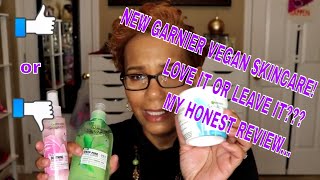 NEW Garnier Vegan Skincare Line//Vegan Formula/Deep Pore Facial Cleanser and more!/itsdawnywawnytime