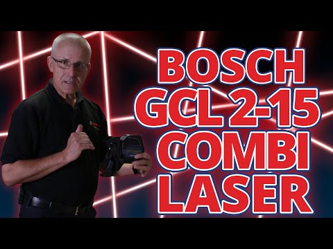 Bosch Kombinuotasis lazeris GCL 2-15 G (3x1.5V AA , Case) video
