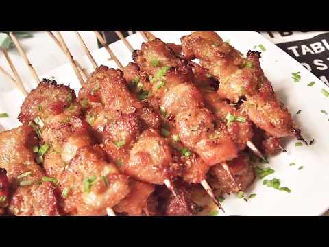 Super Easy (Oven Baked) Singapore Chicken Satay Recipe...