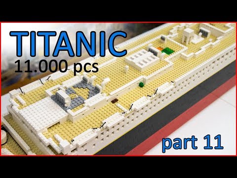 LEGO MOC TITANIC 2,4 m long - 11.000 pcs - Part 11 - Lego Speed Build