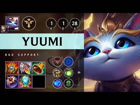 Yuumi Support vs Nautilus - EUW Grandmaster Patch 25.17