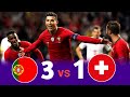 Portugal 3 × 1 Switzerland (C.Ronaldo Scored Hat -trick) UNL  2019 Extended Highlights & Goals HD