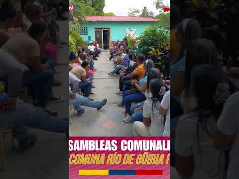 siguen las asambleas en cada comuna del municipio Valdez #losqueremosdevuelta