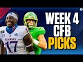 College Football Week 4: FREE EXPERT PICKS, O/U, Best Bets, PICKS TO WIN & MORE | CBS Sports HQ