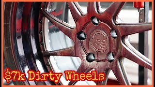 Deep Cleaning $7,500 AG Wheels | Cleaning & Protecting ASMR