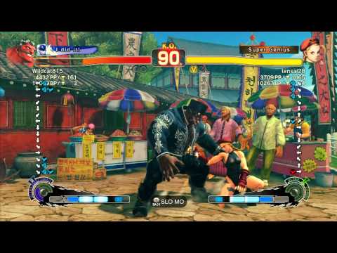 SSF4 AE: Wildcat815 (Hakan) vs tensai28 (Cammy) - Ranked Match (720p HD)