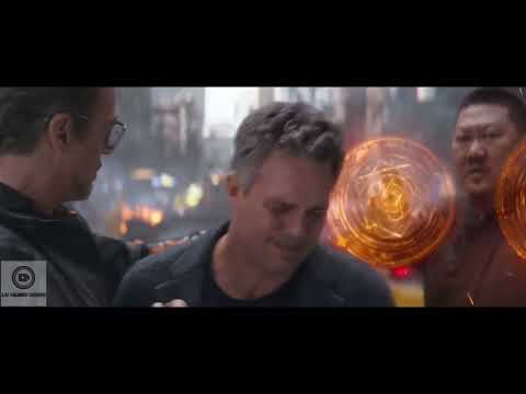 Iron Man muestra su traje Mark 50   Los Vengadores  Infinity War   Español Latino   Clips GA