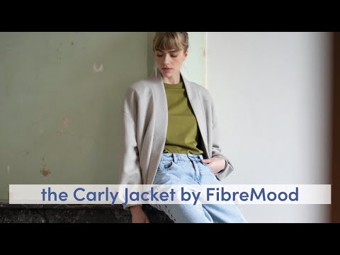 Carly Jacket Sewing Pattern video