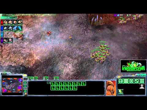 Starcraft 2 - 2v2: (Z)Dbag, (T)Sorcery vs. (Z)ProTech, (Z)Destructive