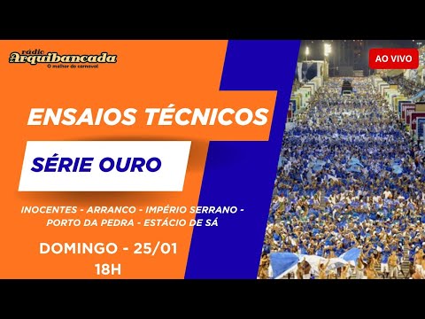 Ensaios Técnicos Série Ouro AO VIVO - 25/01/26