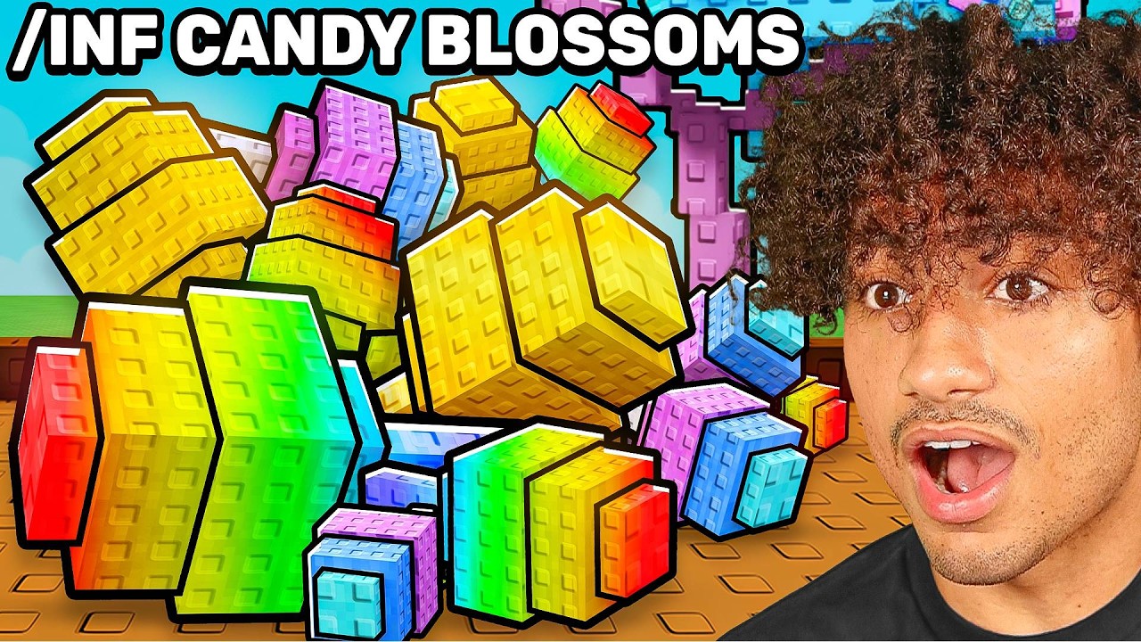 Grow A Garden OWNER Gave Me INFINITE CANDY BLOSSOMS..